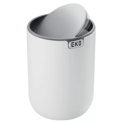EKO - Fandy - Bote de Basura Pequeño 2,2 L Blanco