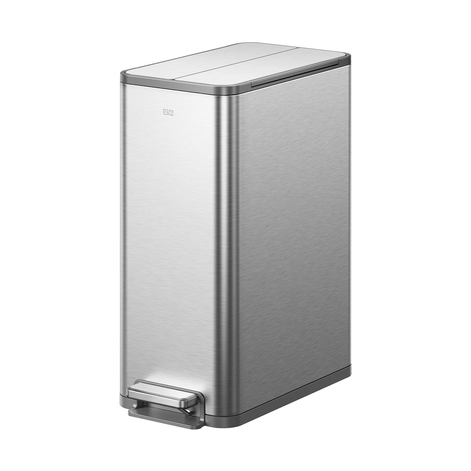 EKO - X-Wing - Cubo Pedal 50 L Acero Inoxidable Cocina