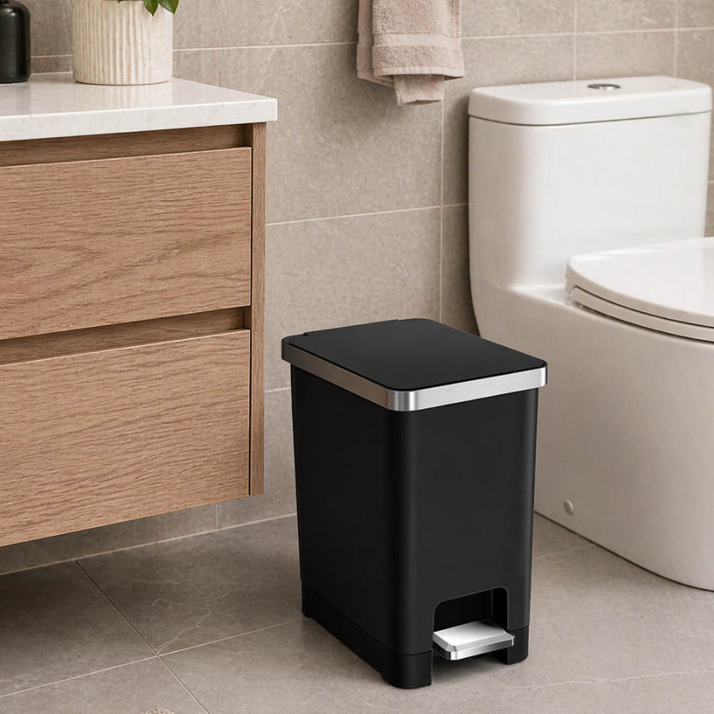 EKO - Hana - Cubo Pedal 10 L Negro